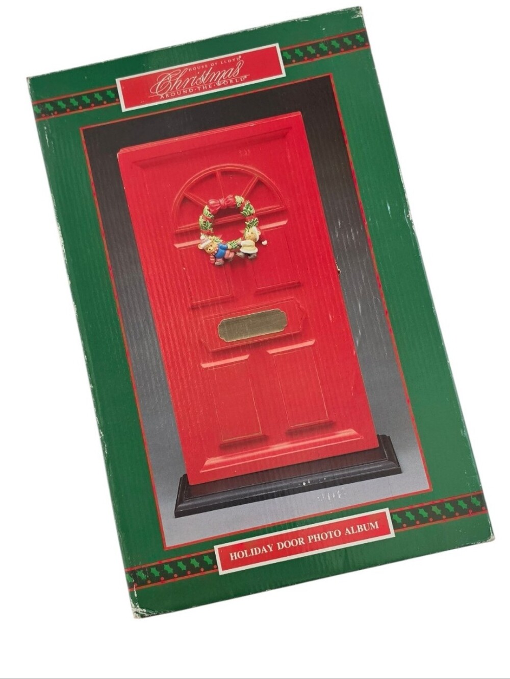 House of Lloyd Christmas Around the World Holiday Door Photo Album w/ Box - Picture 2 of 8